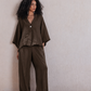 Relaxed Single Button Top