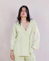 Side-Tie Wrap Kimono