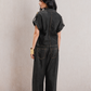 Short-Sleeve Denim Shirt