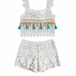 Crochet Tassel Beach Set