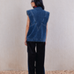 Washed Denim Vest