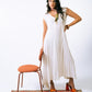 Flowing V-Neck Dress