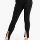 Piping Leggings with Slits