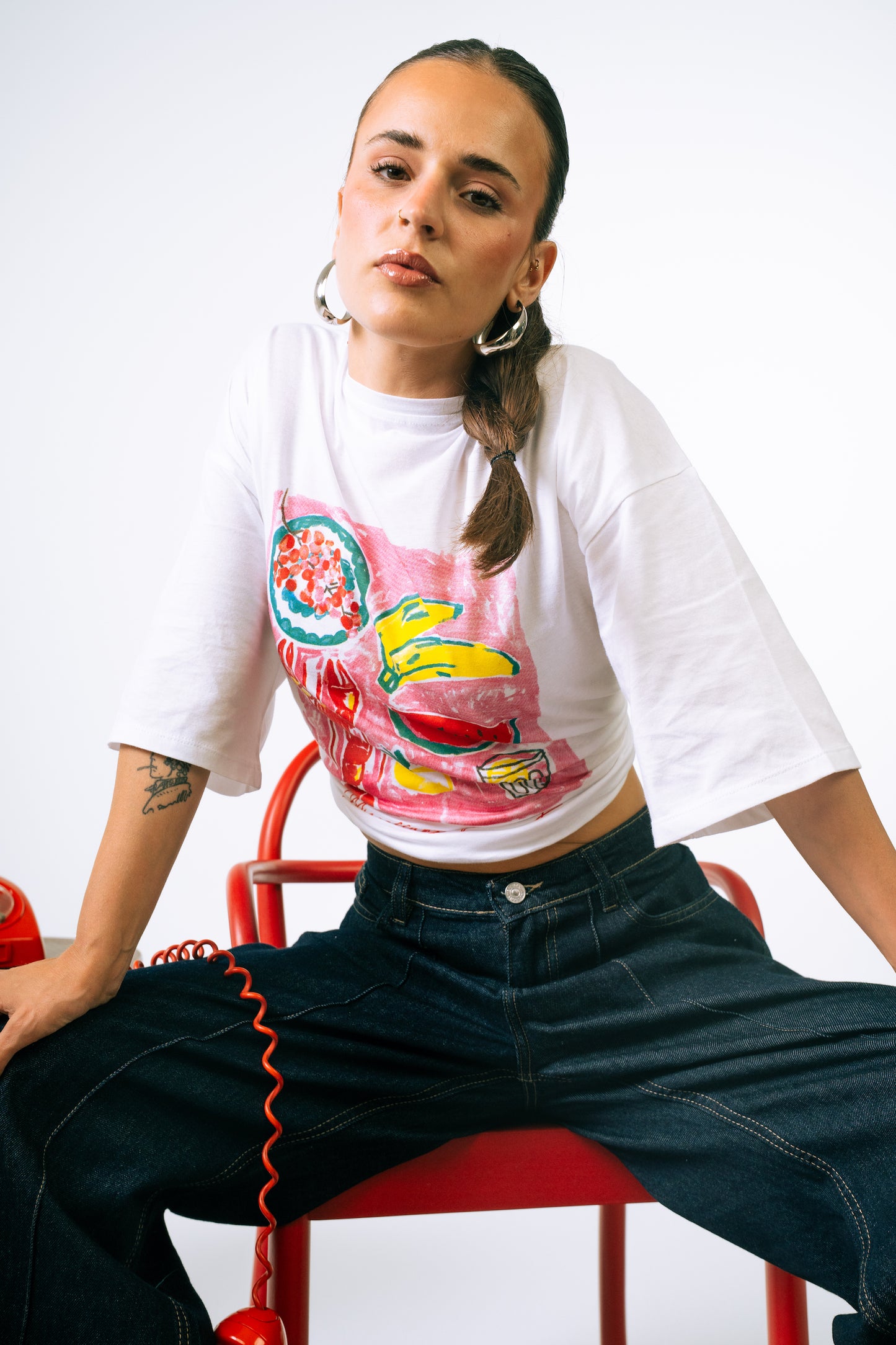 Pink Graphic T-Shirt