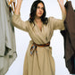Draped Long Cardigan
