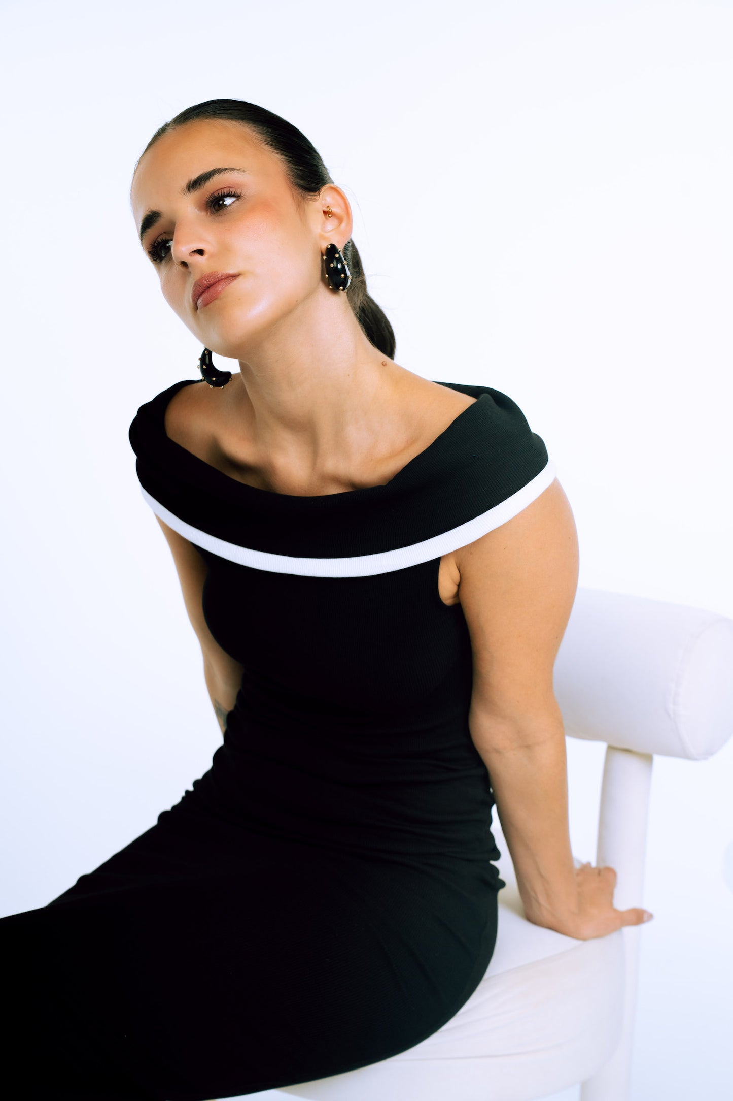 Ribbed Midi Dress