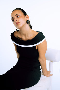 Ribbed Midi Dress