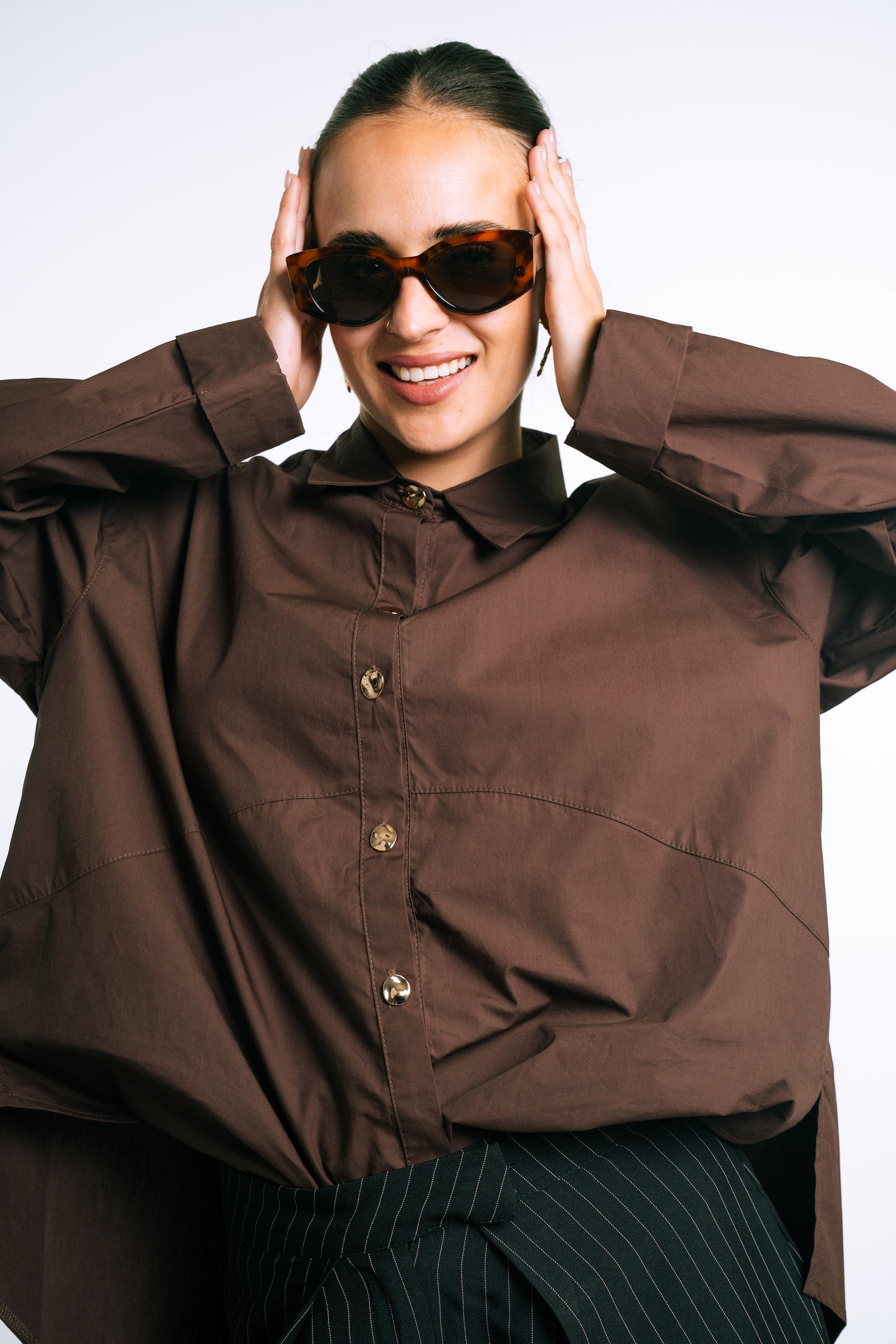 Relaxed Poplin Shirt