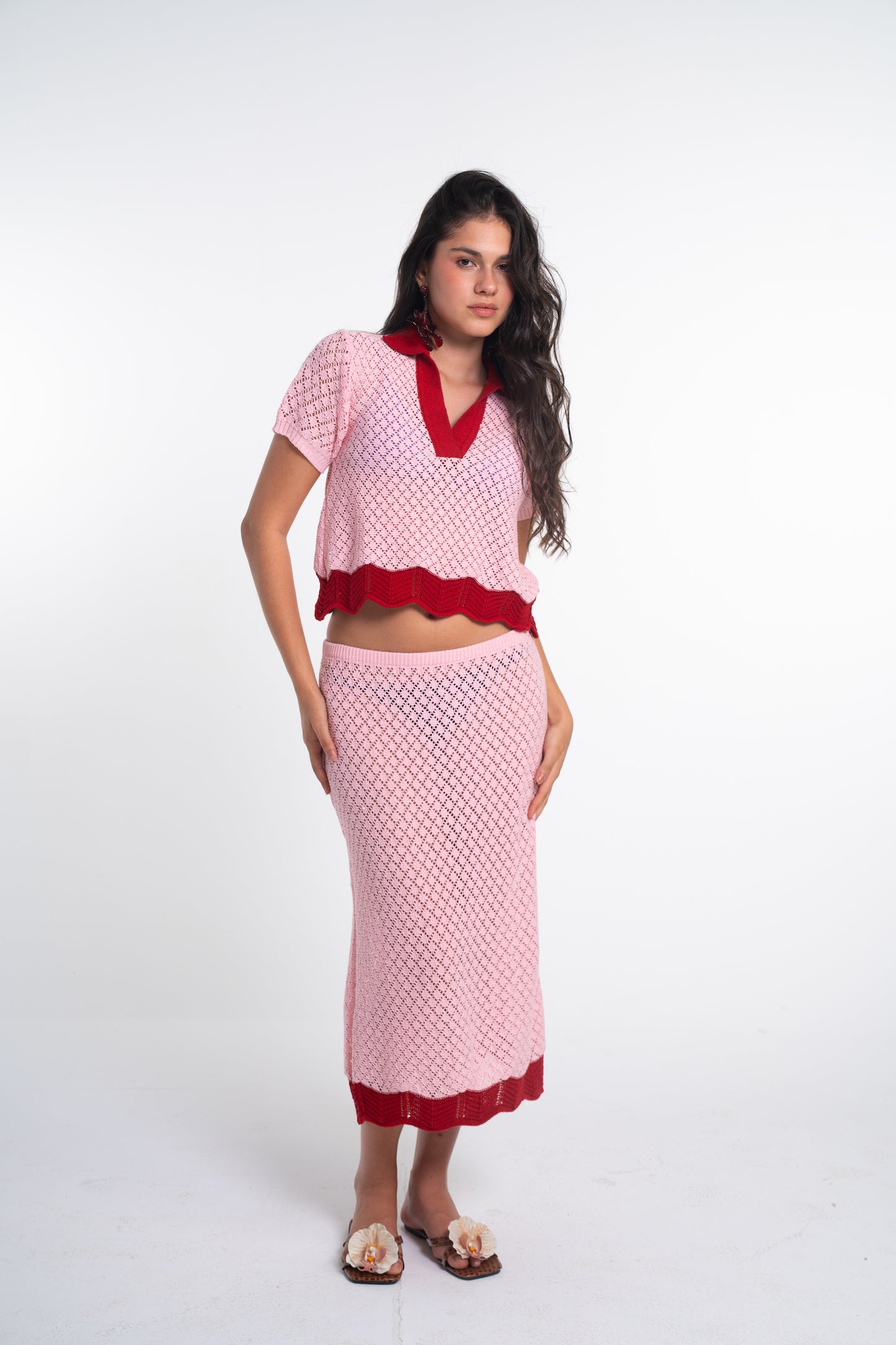 Crochet Midi Skirt