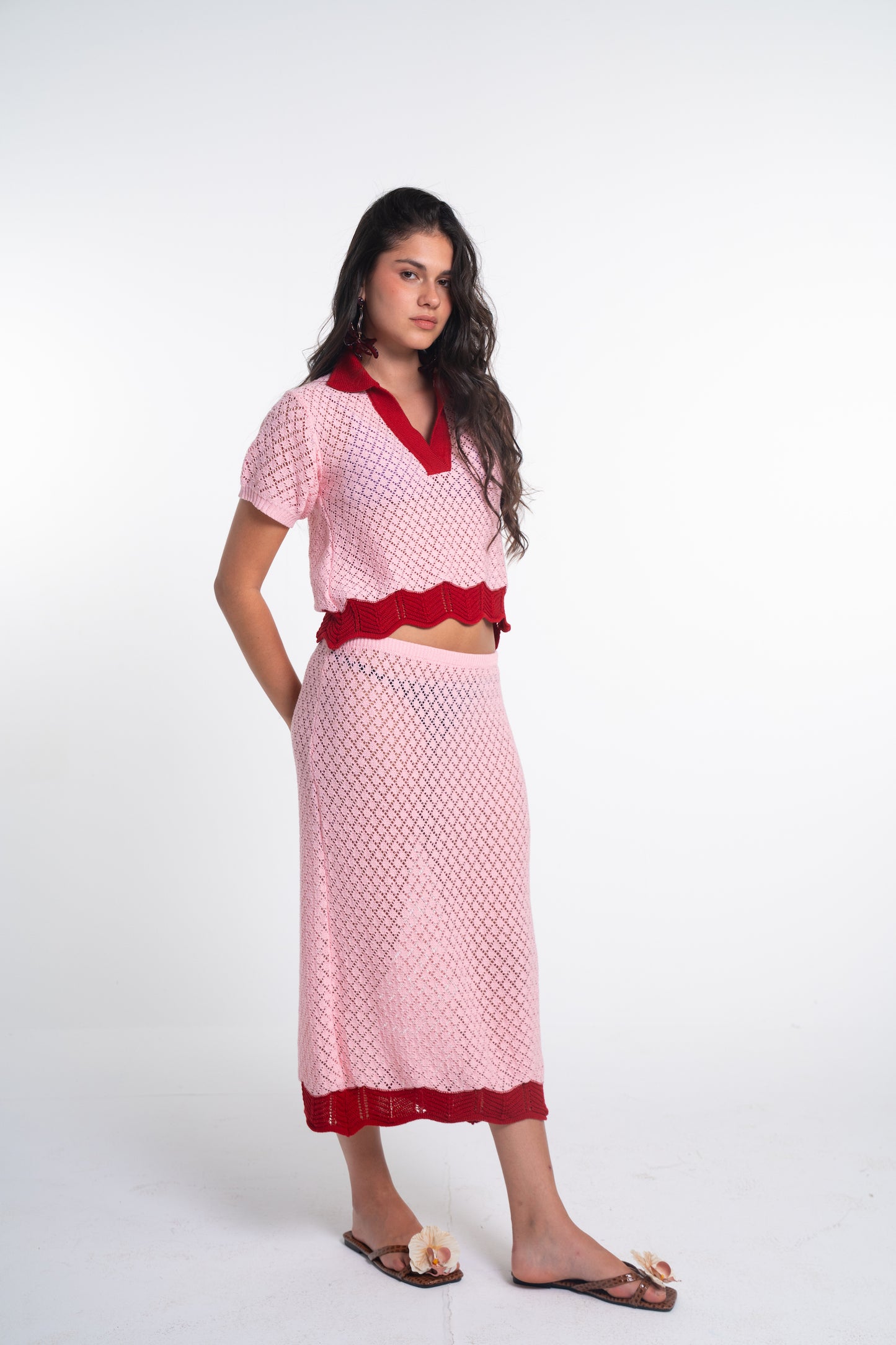 Crochet Midi Skirt