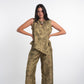 Textured Button Top