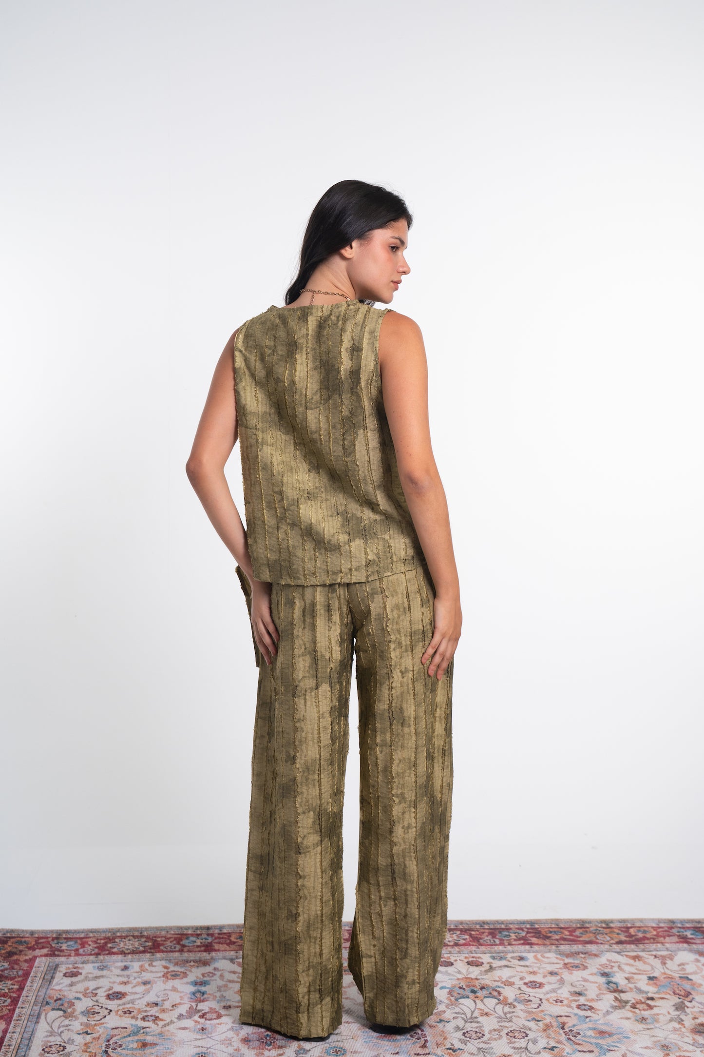 Textured Button Top