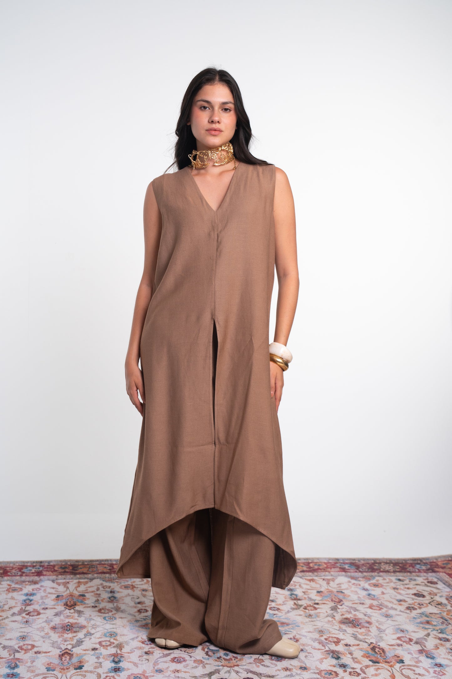 Layered Tunic Dress
