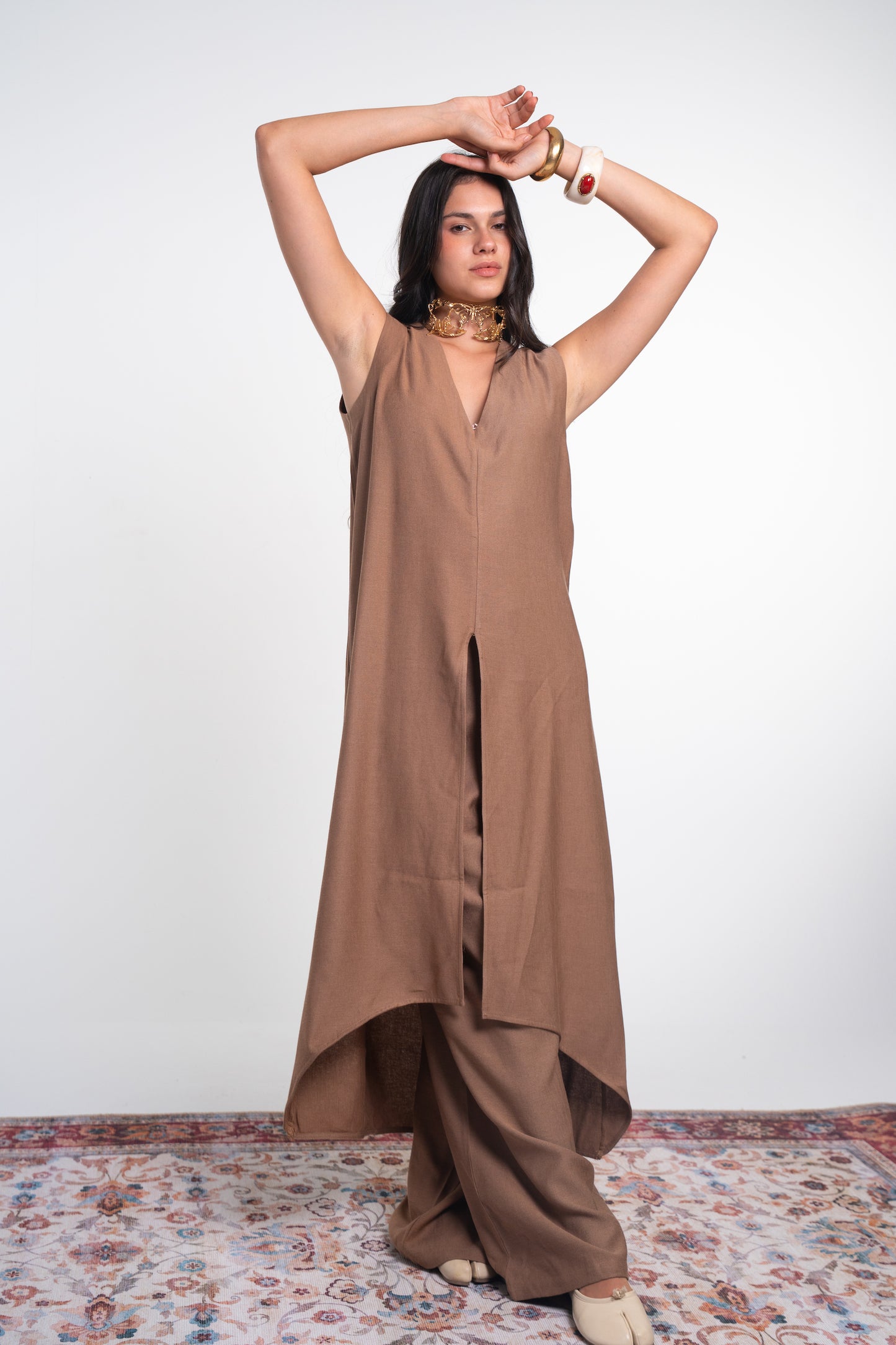 Layered Tunic Dress