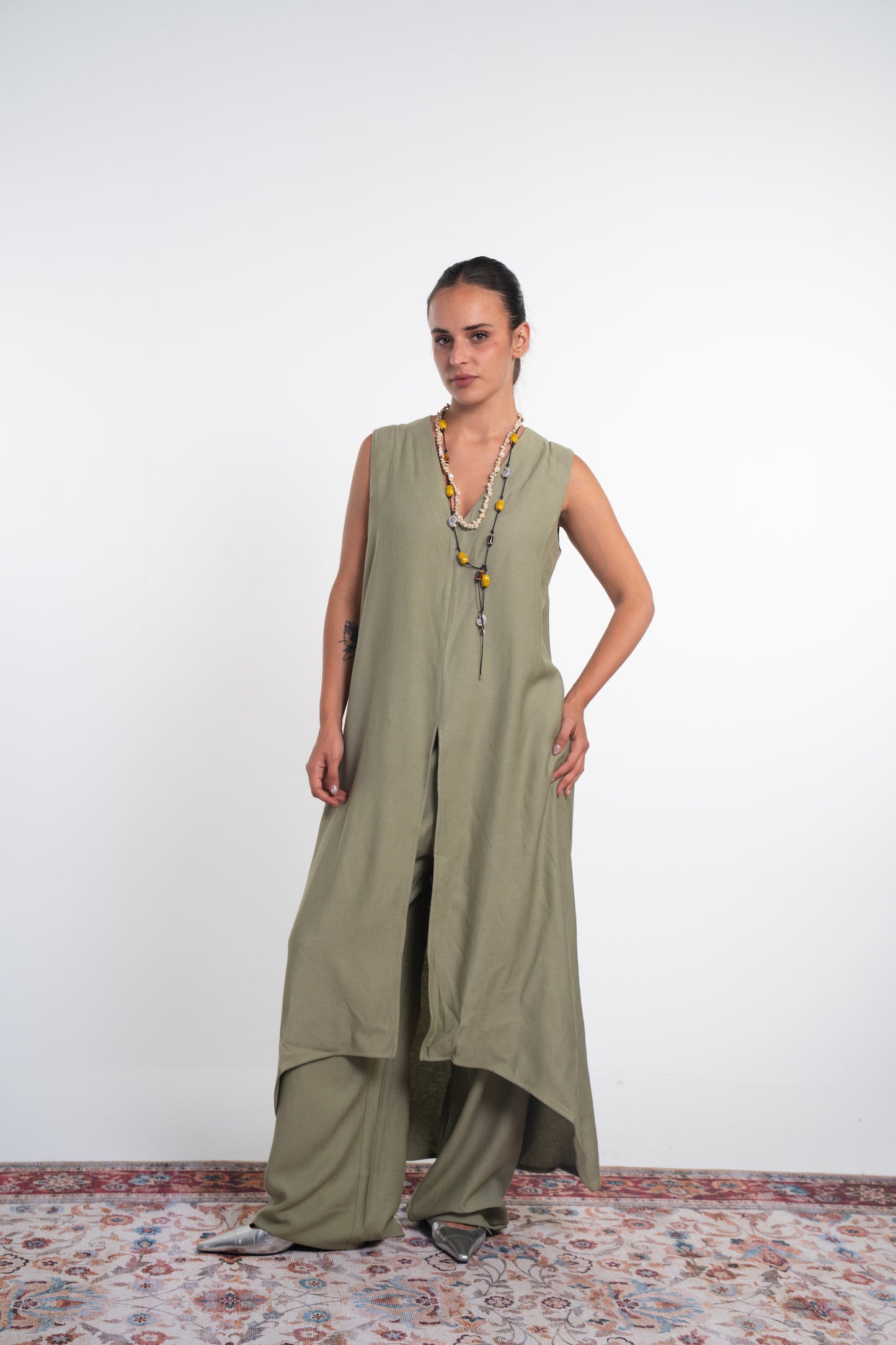 Layered Tunic Dress
