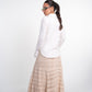 Fitted Cotton Buttoned Long Sleeve Shirt