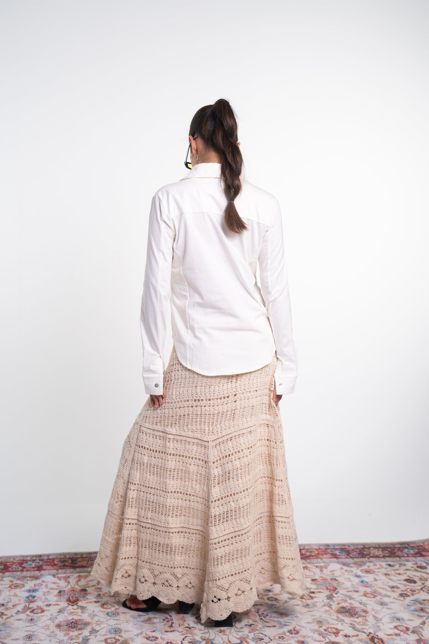 Crochet Midi Skirt