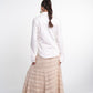 Fitted Cotton Buttoned Long Sleeve Shirt