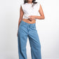 Wide Denim Pants