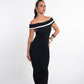 Ribbed Midi Dress