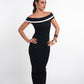 Ribbed Midi Dress