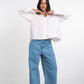 Asymmetric Tie Shirt