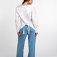 Asymmetric Tie Shirt