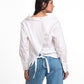 Asymmetric Tie Shirt