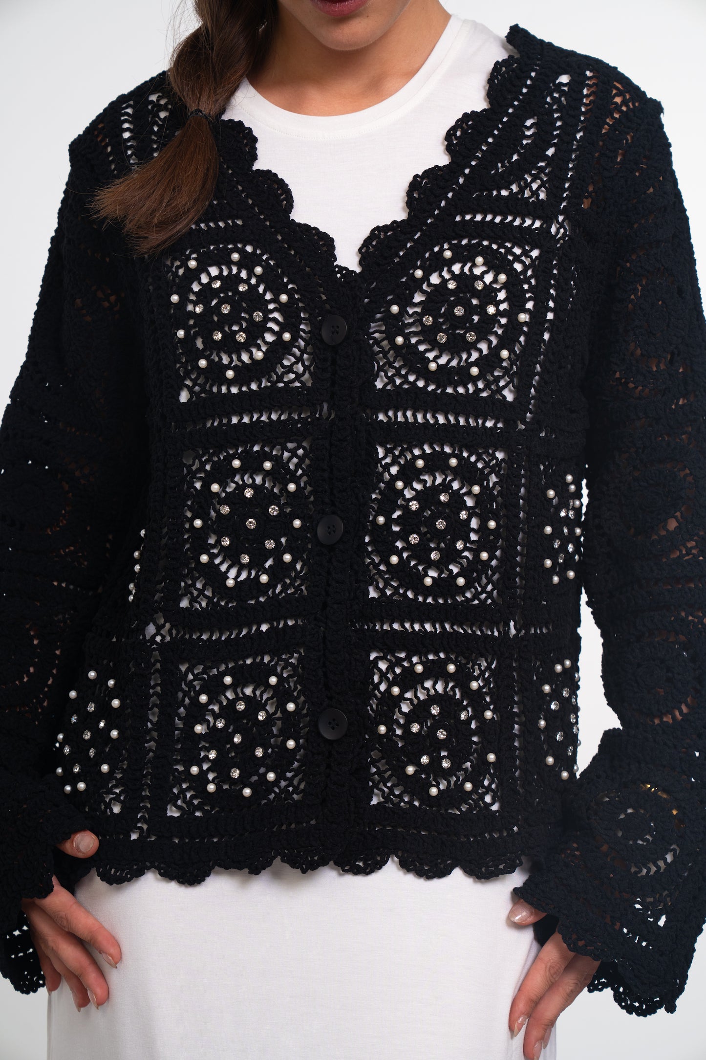 Crochet Granny Square Cardigan