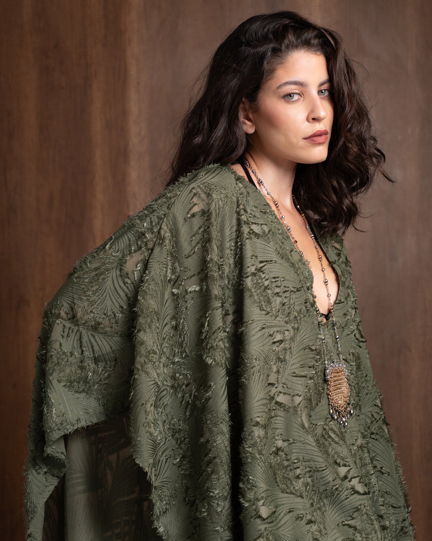 Fuzzy Beach Kimono