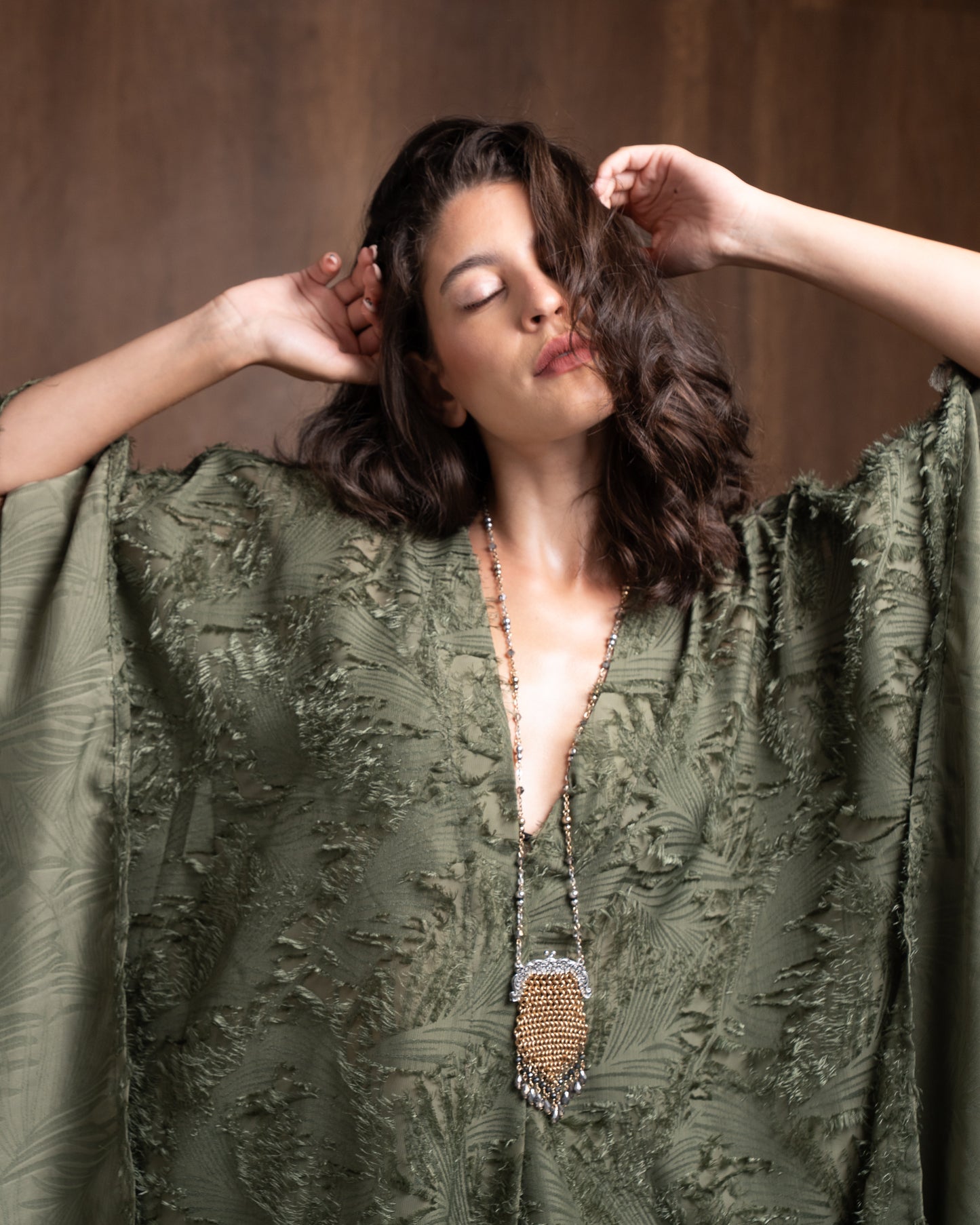 Fuzzy Beach Kimono