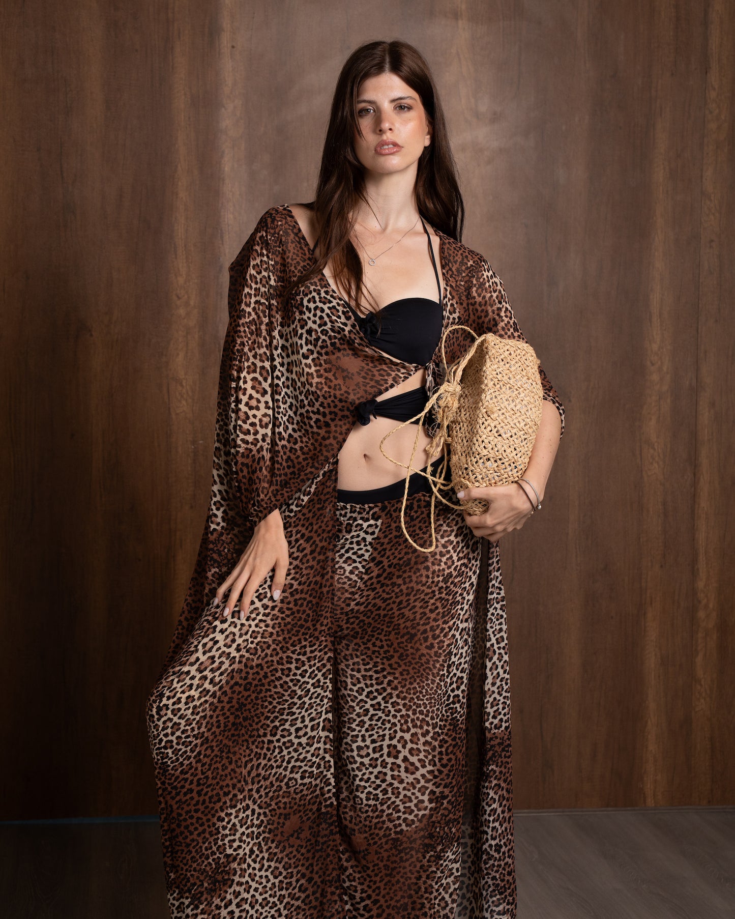 Wild Drape Kimono