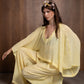 Draped Voile Poncho