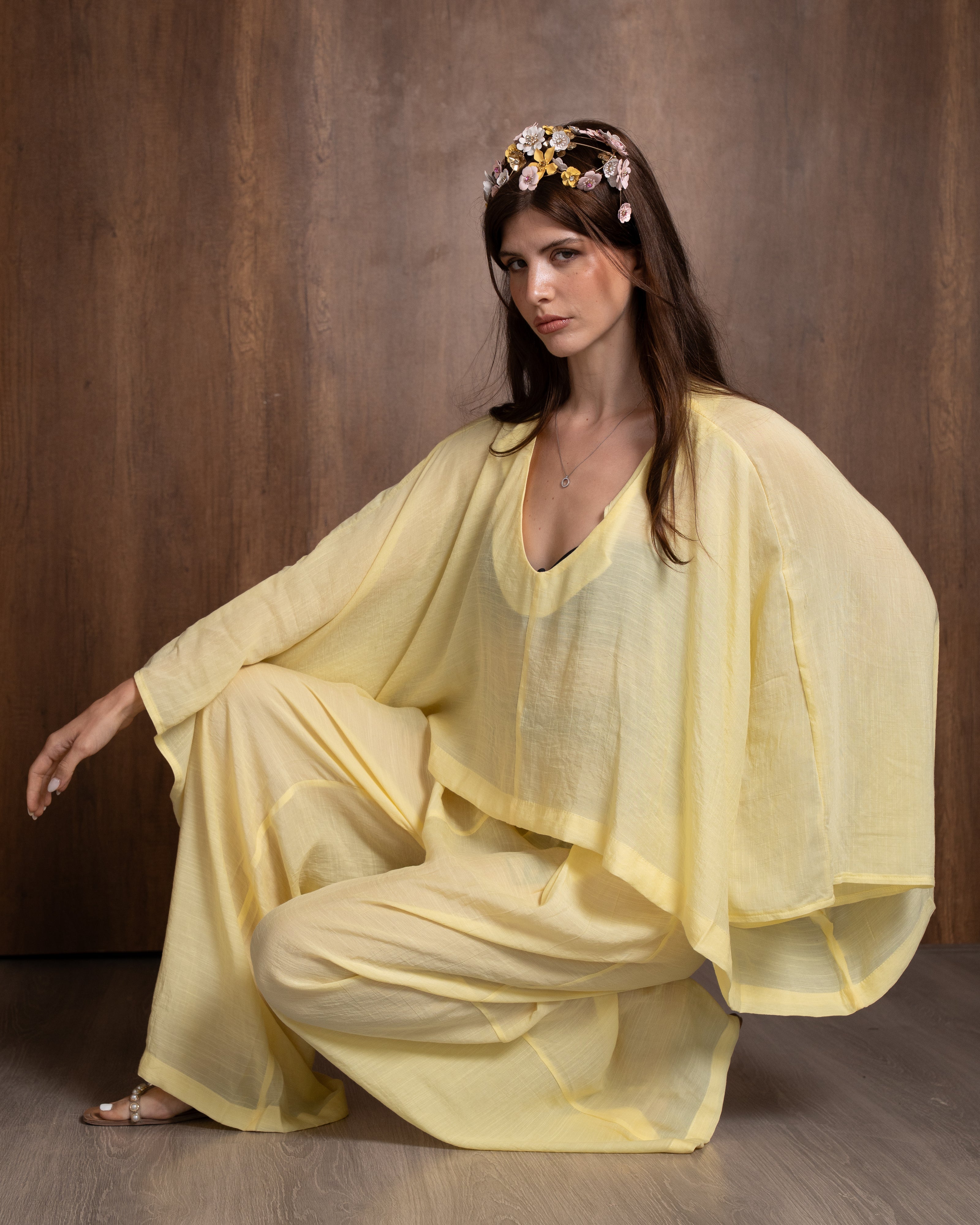 Wide-Leg Beach Pants