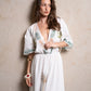 Palm Printed Dress