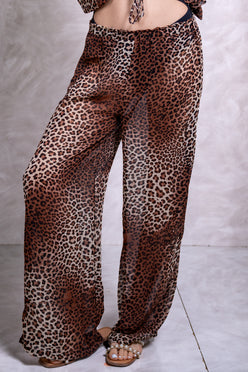 Animal Print Pants