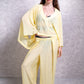 Draped Voile Poncho