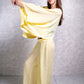 Draped Voile Poncho