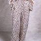 Leopard Wide Pants
