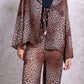 Animal Print Blouse