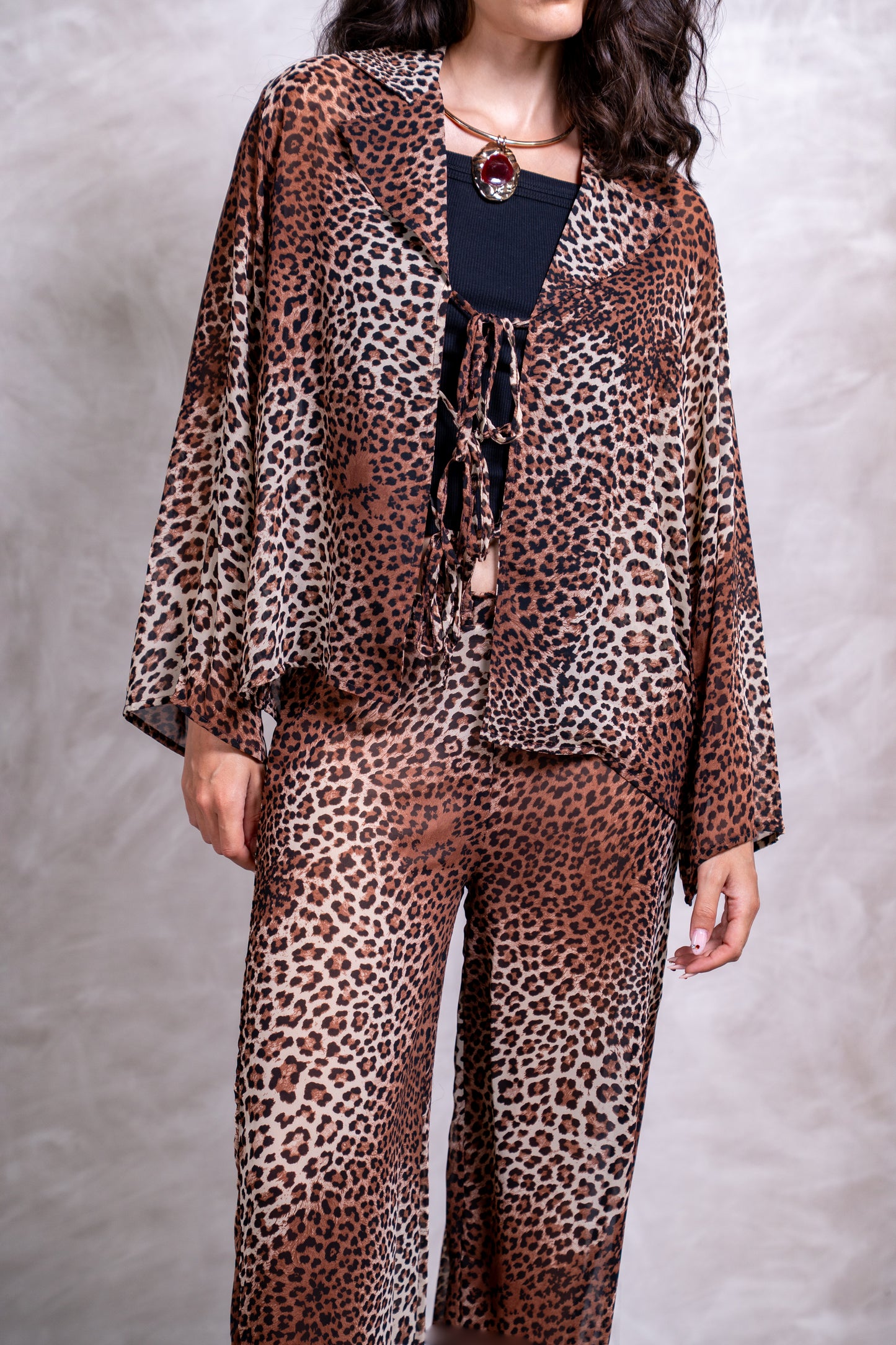 Animal Print Blouse