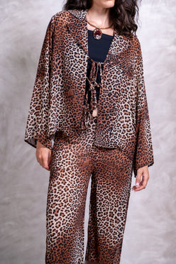 Animal Print Blouse