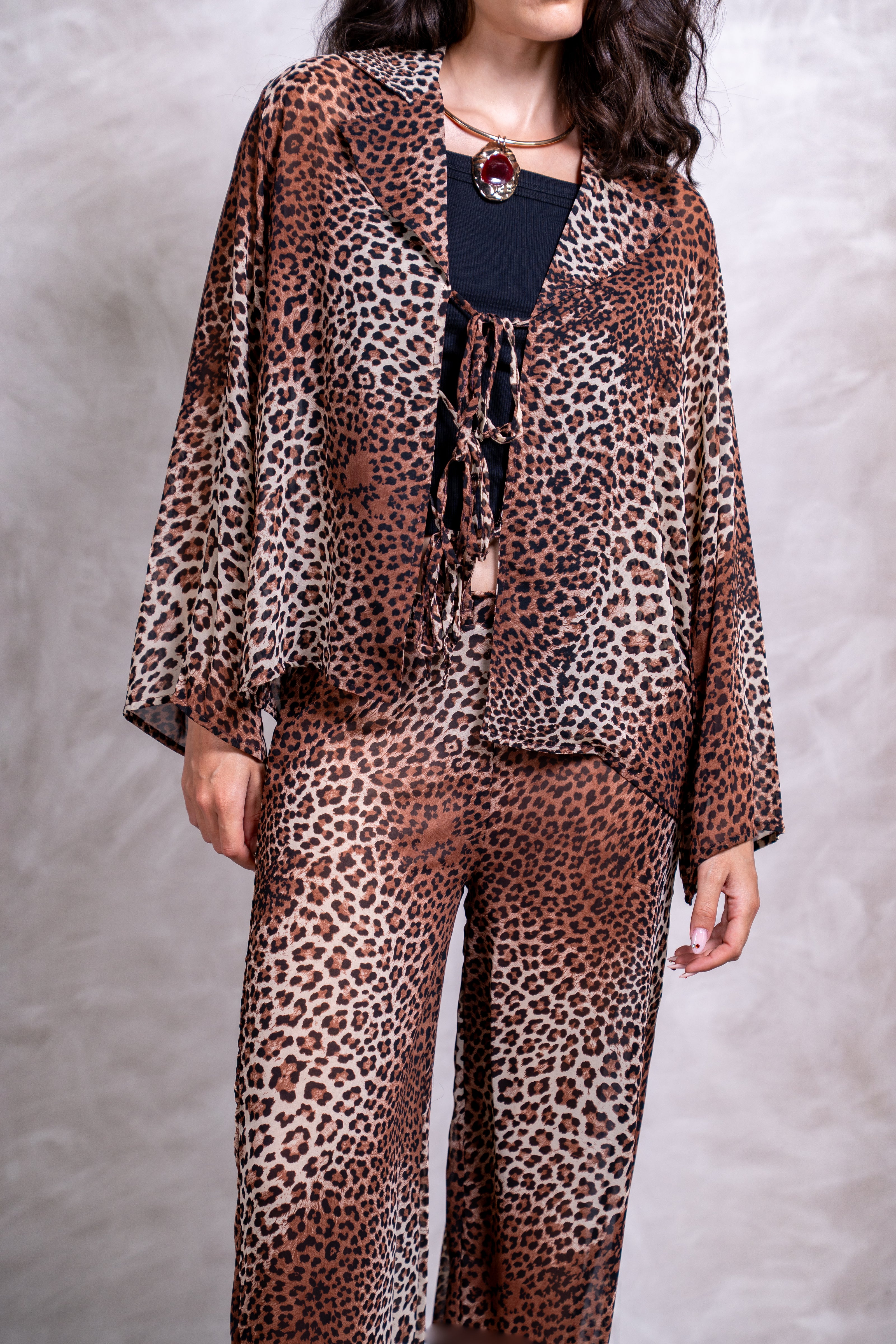 Animal Print Blouse