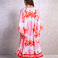 Corals Print Kimono