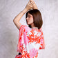 Corals Print Kimono