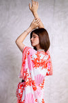 Corals Print Kimono