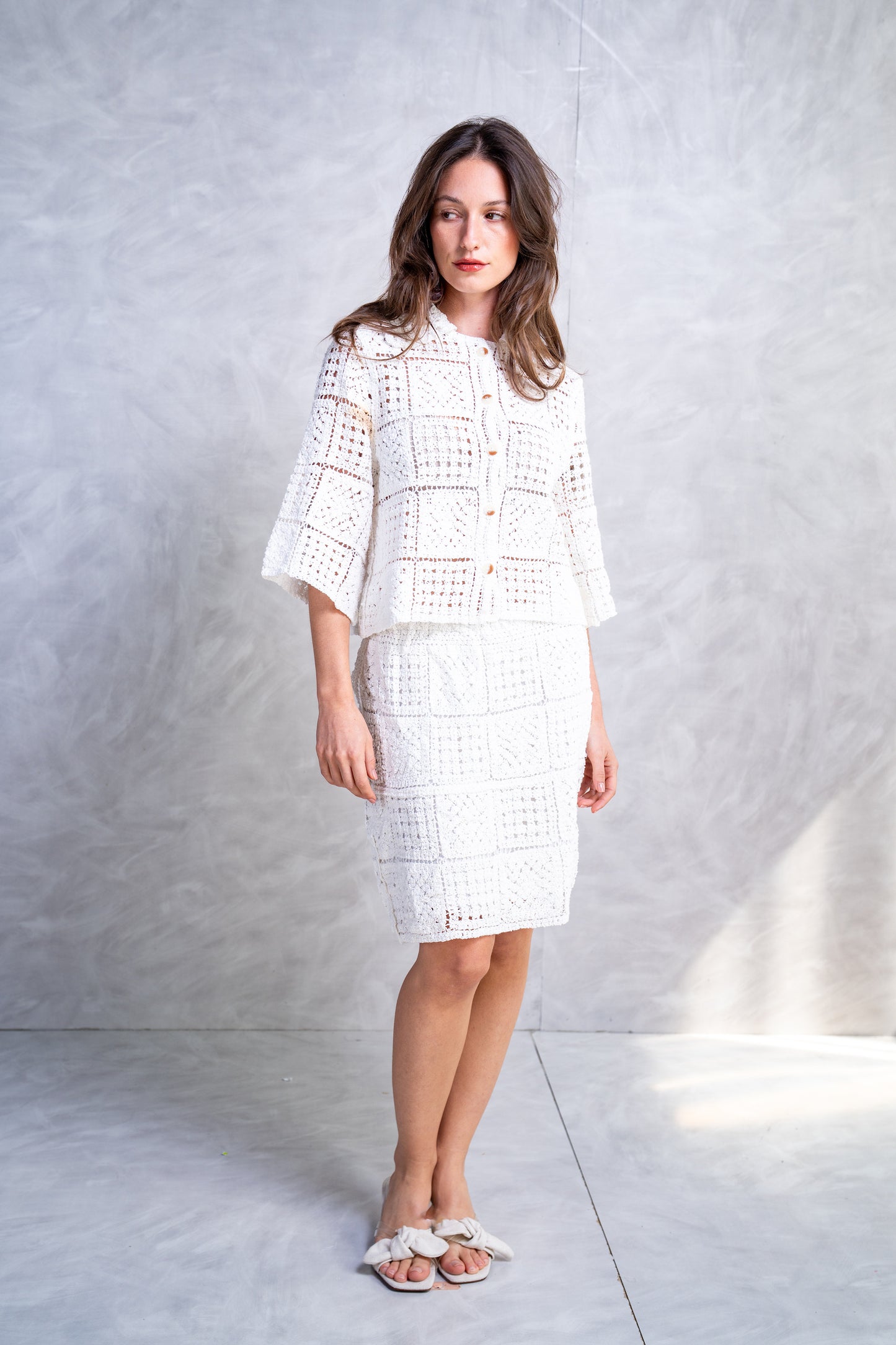 Boho Crochet Co-ord Set
