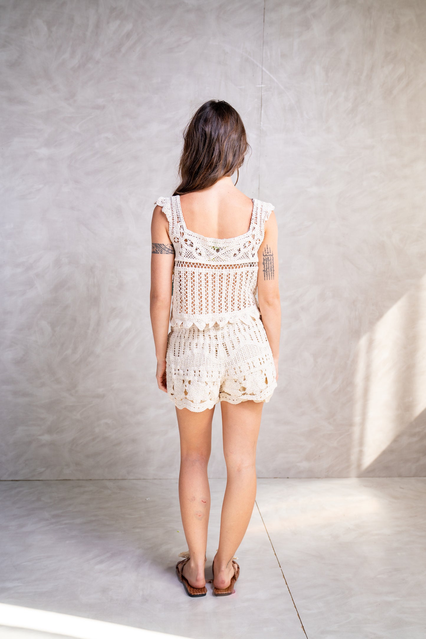 Crochet Tassel Beach Set