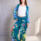 Cosmic Satin Kimono