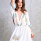 Palm Printed Dress